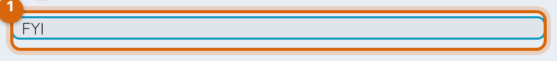 Close-up of the Add a message (optional) field in the Forward to sheet