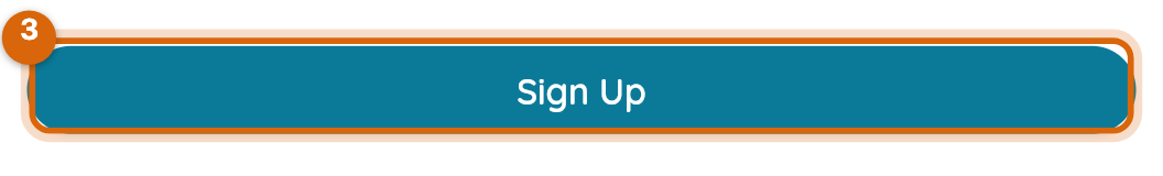 Close-up of the Sign Up button on an open task, changing to Signed Up after tapping